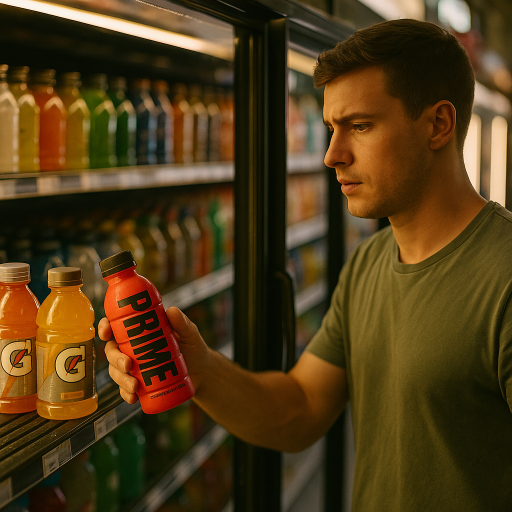 How Prime Hydration Beat Gatorade on Convenience Store Velocity