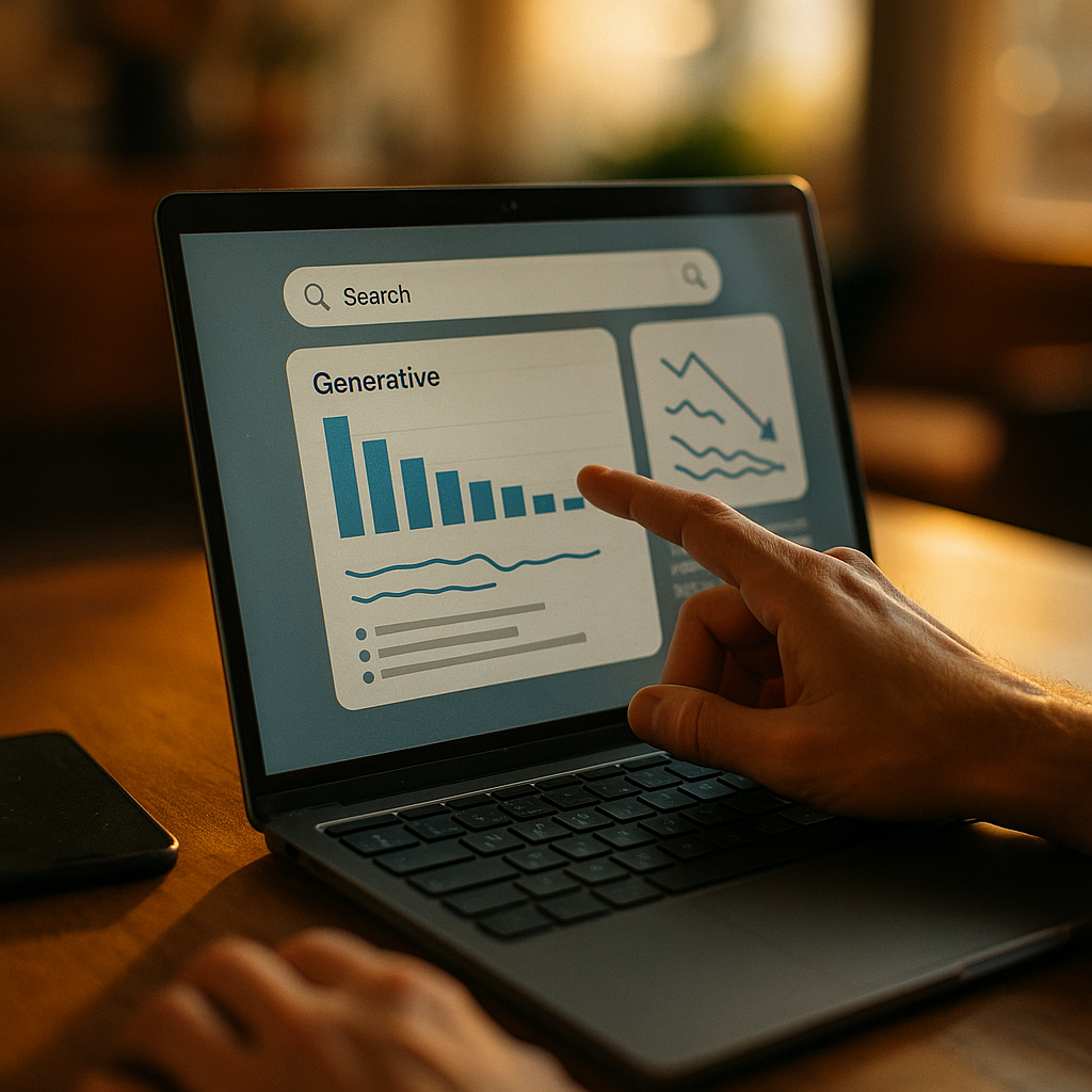 Generative Search Erosion: Which Categories Lose Clicks Fastest