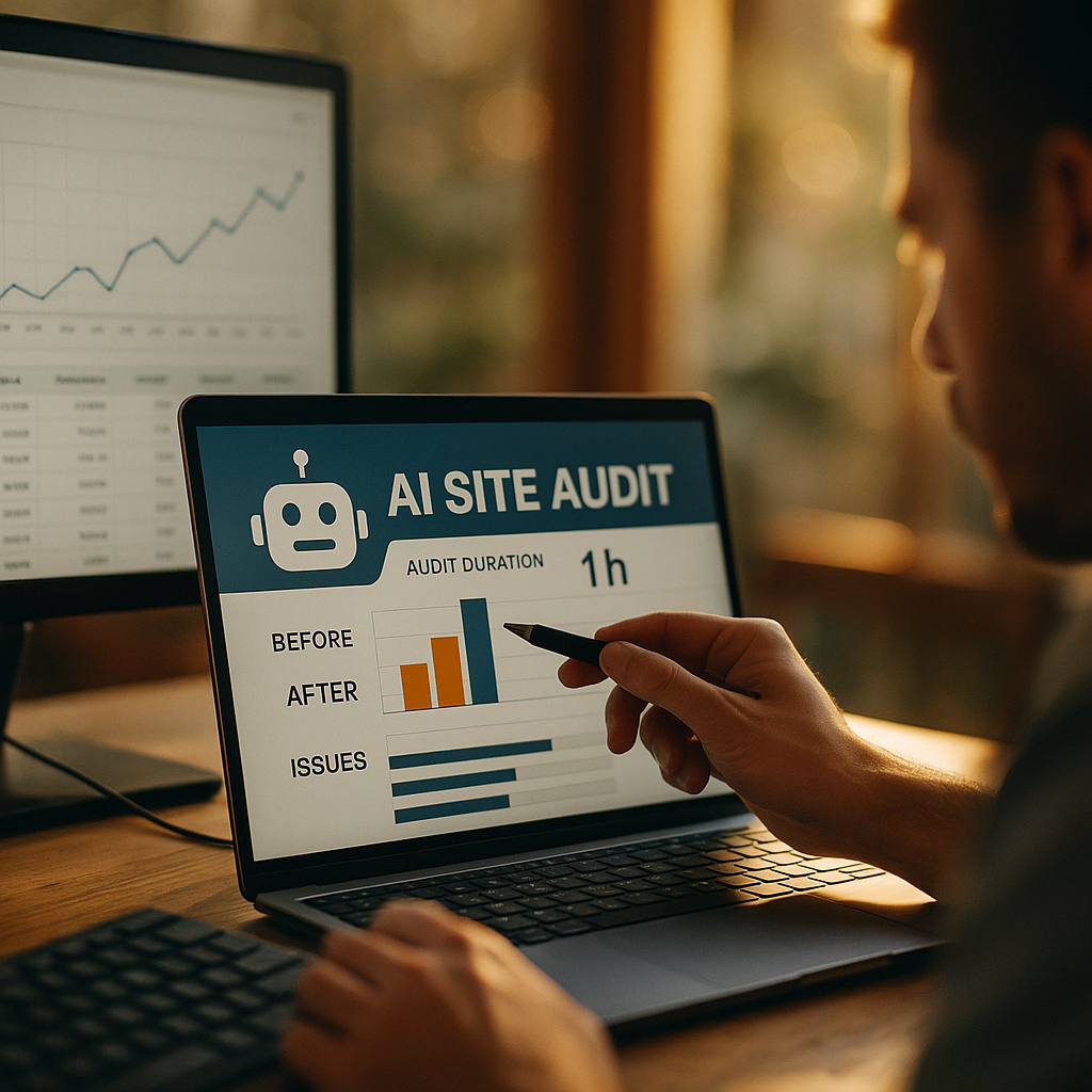AI Site Audits: What 40 Hours to 60 Minutes Means for SEO