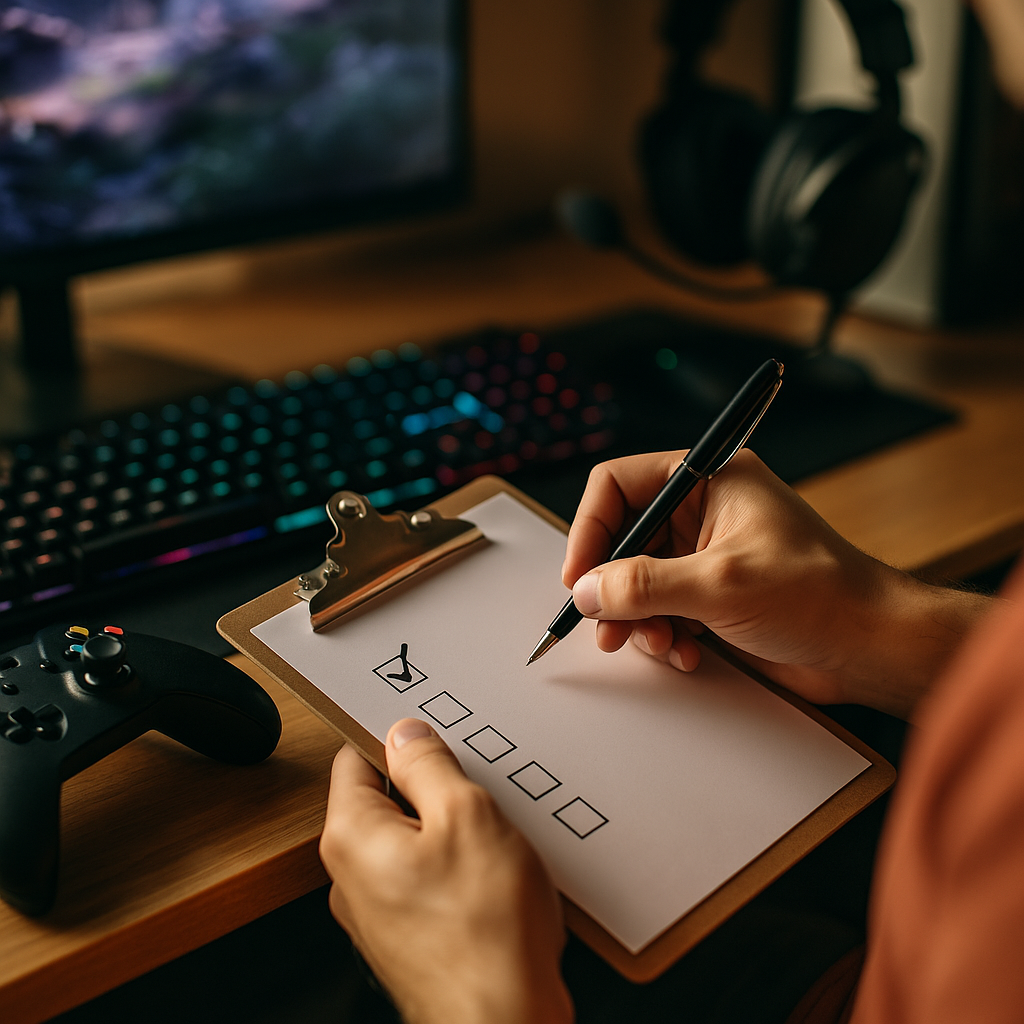 Gaming Creator Incentive Program Compliance Checklist