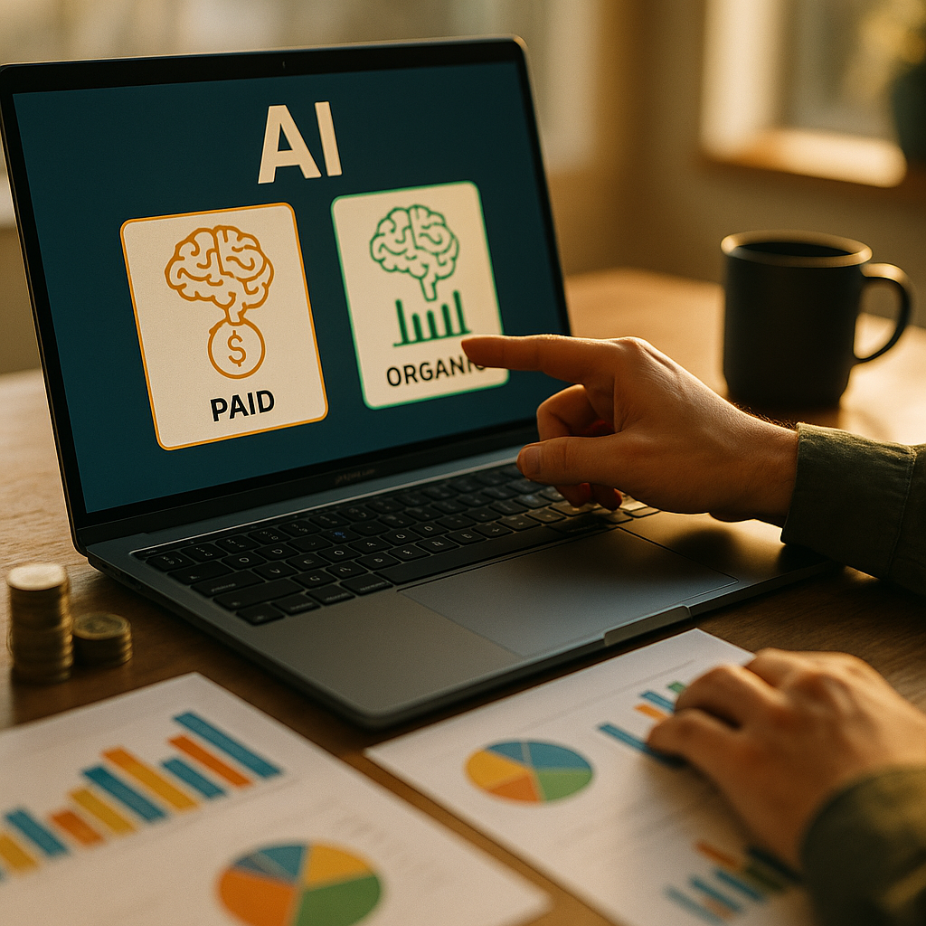 Generative-Engine Marketing Splits AI Budgets Into Paid and Organic