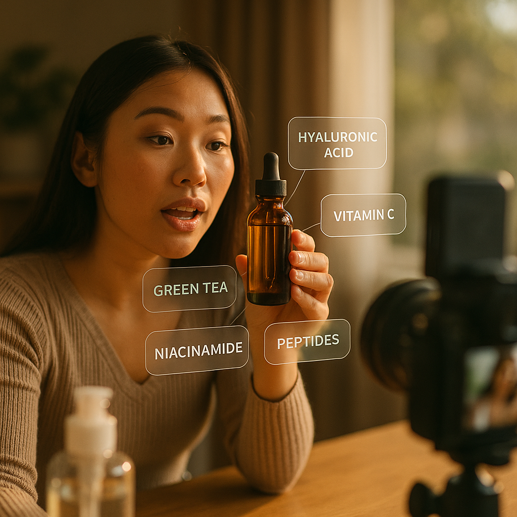 Ingredient Callout Overlays: A Livestream Selling Brief