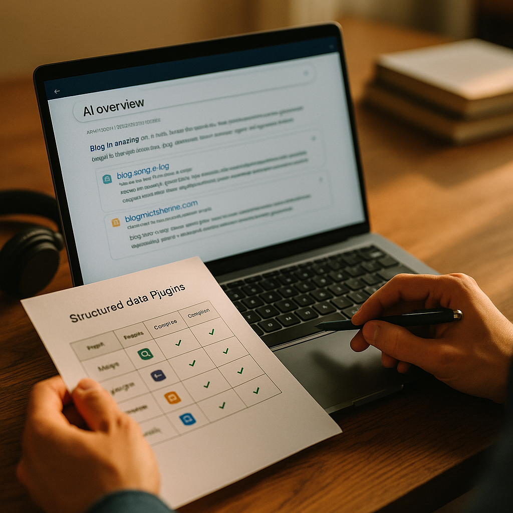 Structured-Data Plugins Compared for AI Overview Citations