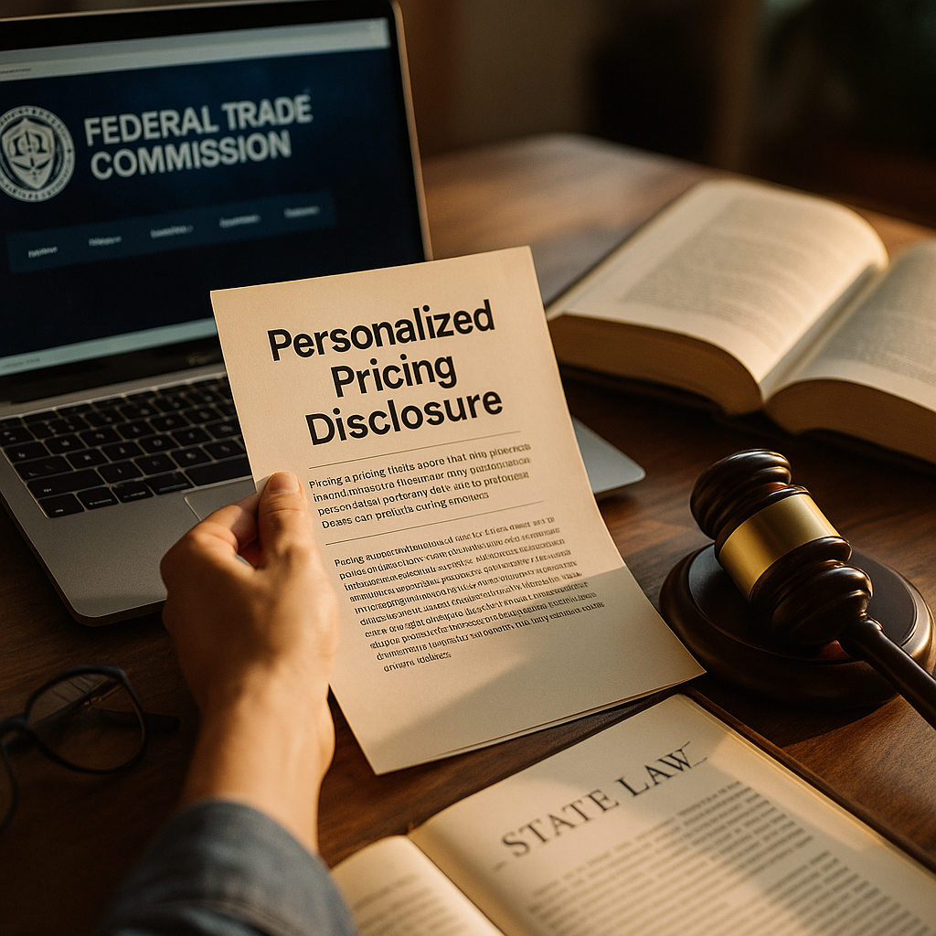 Personalized Pricing Disclosure: FTC vs State Law Guide