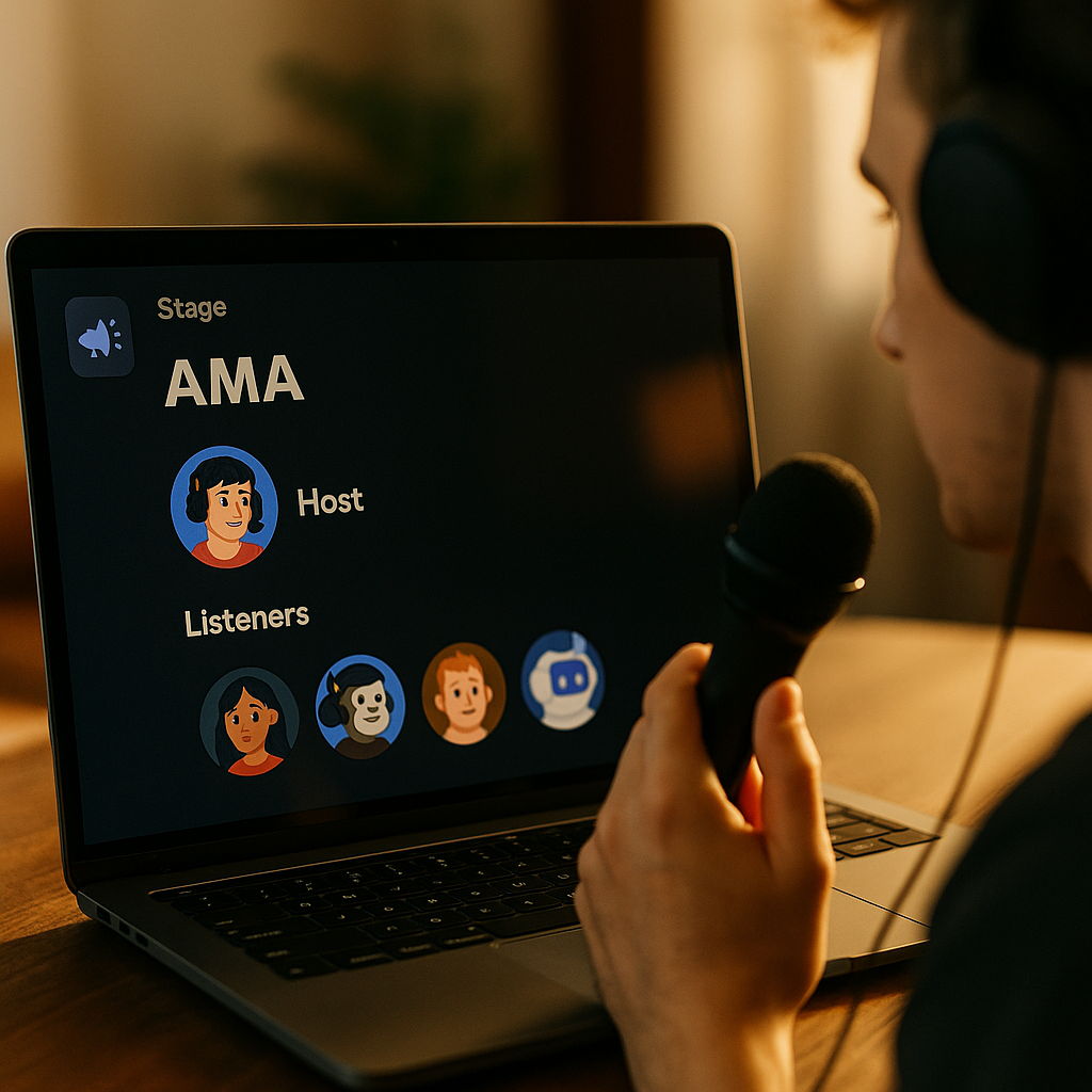 Discord Stage Channel AMAs, A Brand Playbook That Works