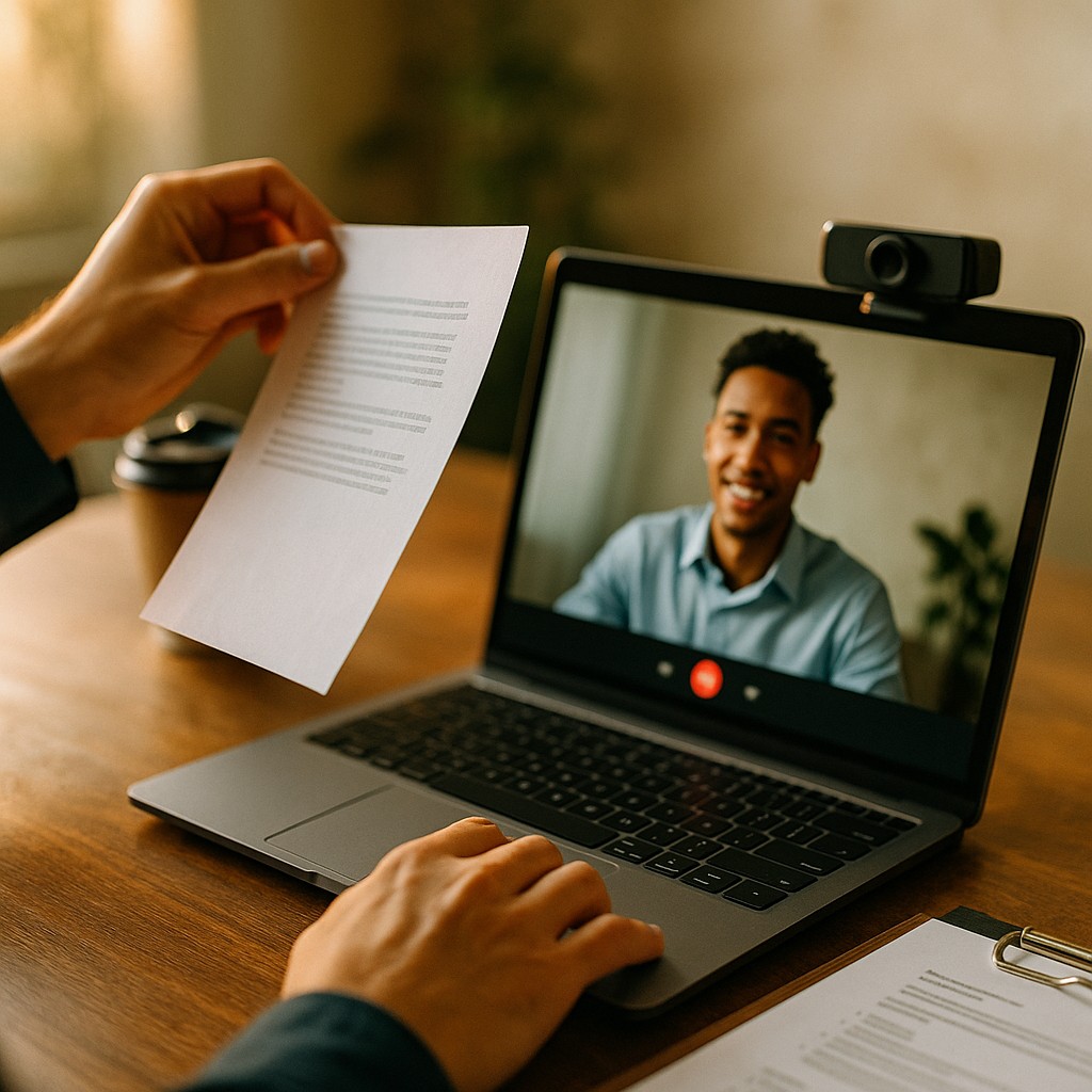 Data Minimization for Livestream Hiring Identity Tools