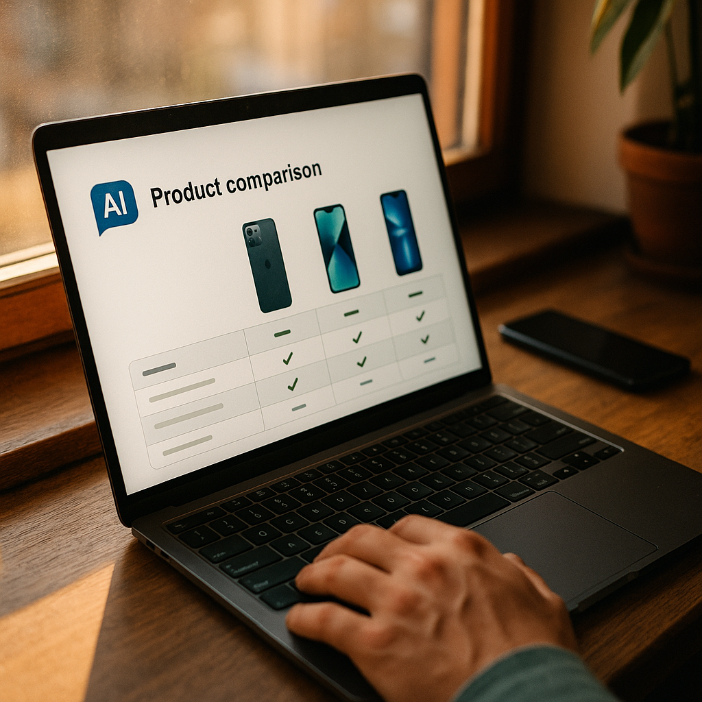 Generative UI in AI Overviews: Fixing Product Comparison Content
