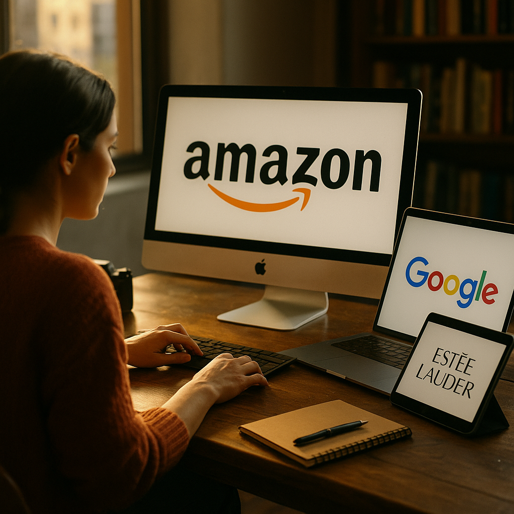 Amazon, Google, Estee Lauder Hiring Wave Signals In-House Content Shift