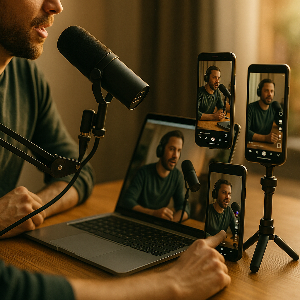 Podcast-to-Shorts Repurposing: One Deal, Three Platforms