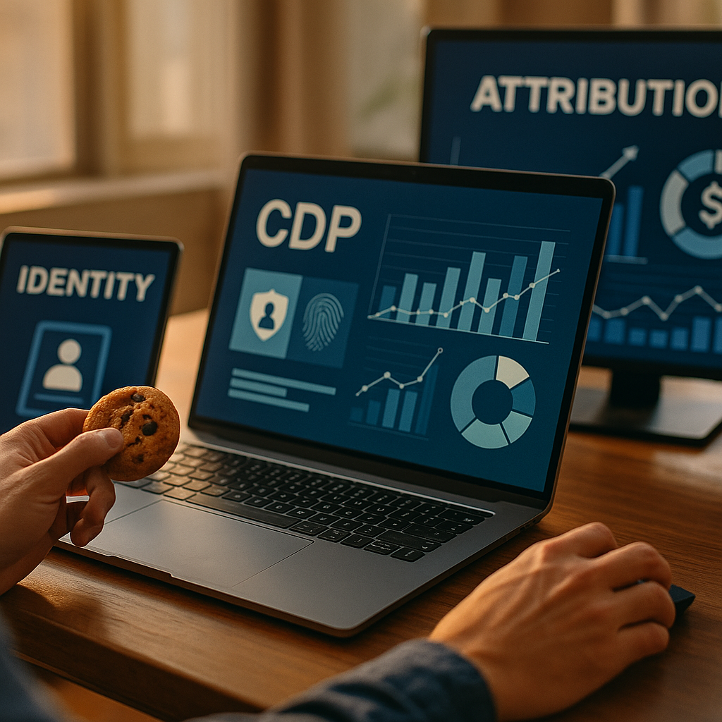 The Post-Cookie MarTech Stack: Identity, CDP, and Attribution Merge