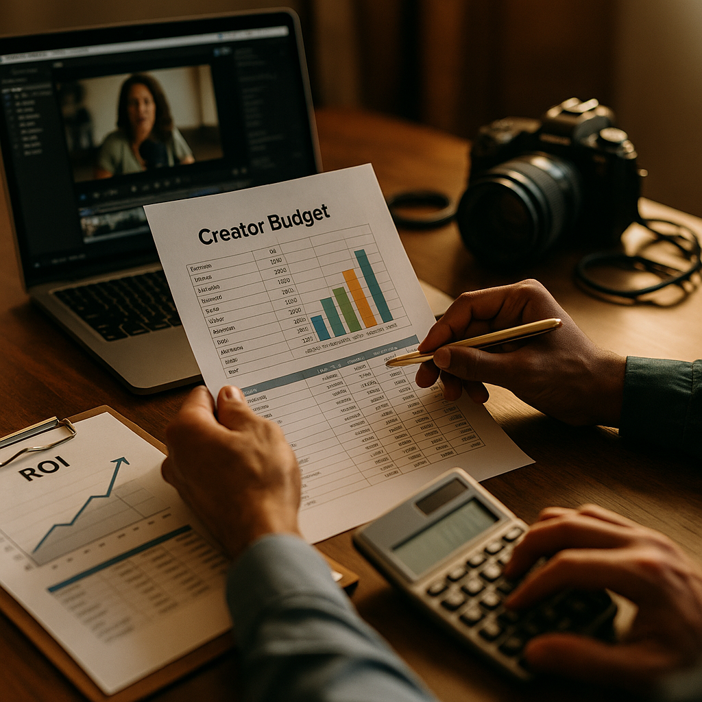 Creator Budget Sequencing: A CFO-Ready Framework for ROI