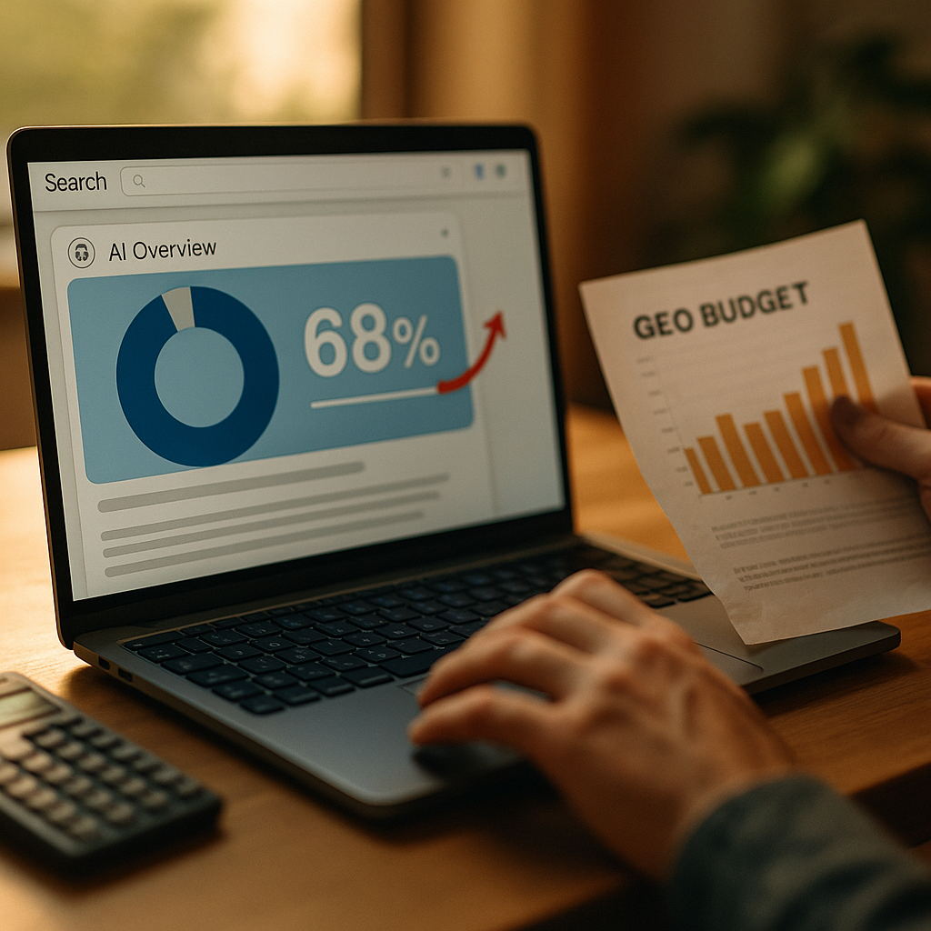 68% of AI Overviews Are Zero-Click: Rebuild Your GEO Budget