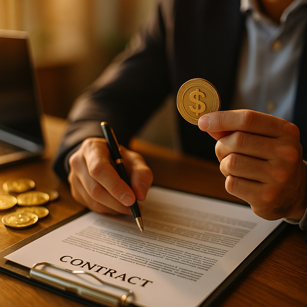 Stablecoin Creator Contract Clause for Payout Risk
