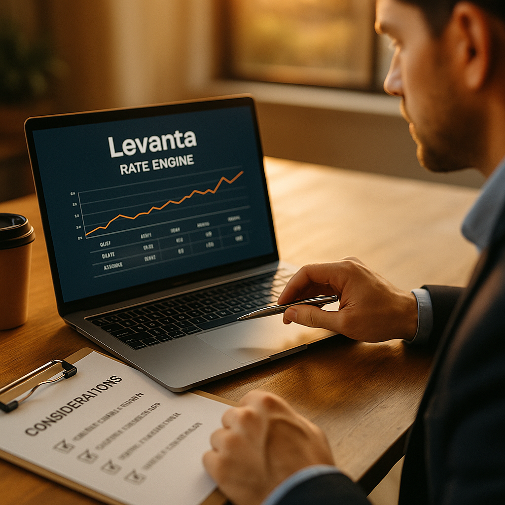Levanta Rate Engine: What Brands Must Vet Before Adopting