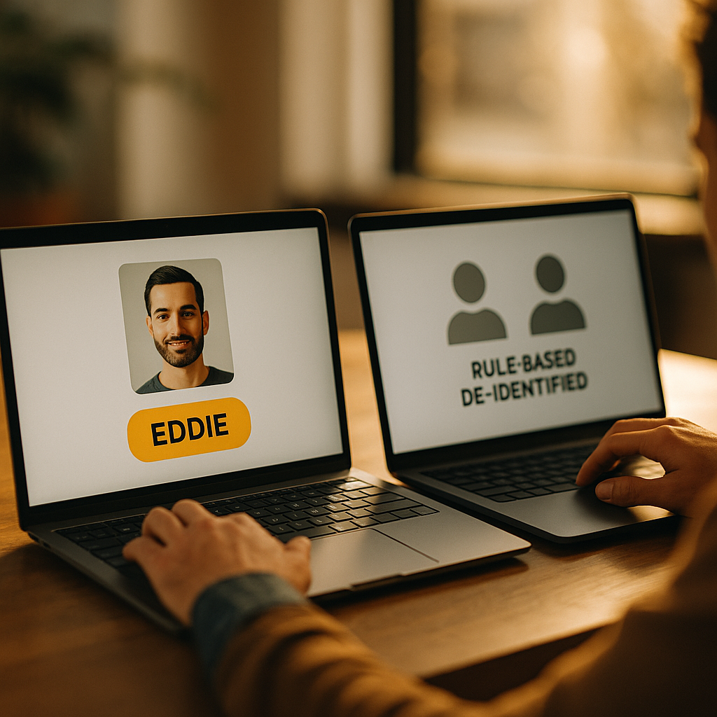 FirstHive Eddie vs Rule-Based De-Identified Visitor Matching