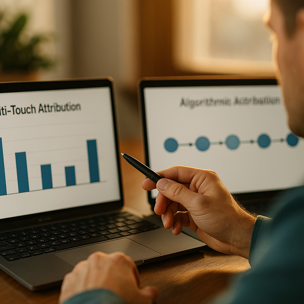 Multi-Touch vs Algorithmic Attribution, Which Model Fits