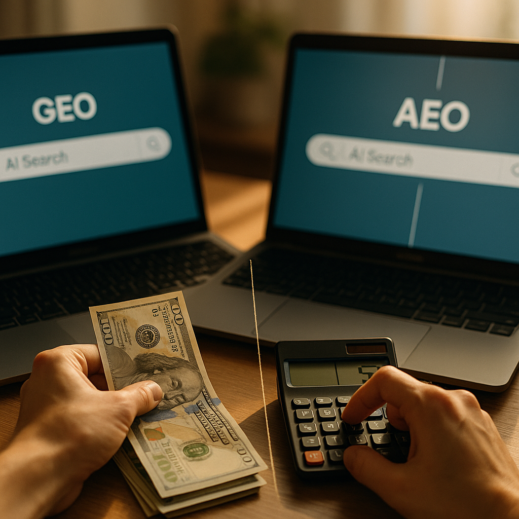 GEO vs AEO: How to Split Your AI Search Budget