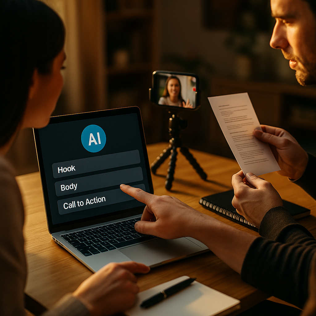 AI Hook-Structure Briefs, How Brands Direct Creators Right