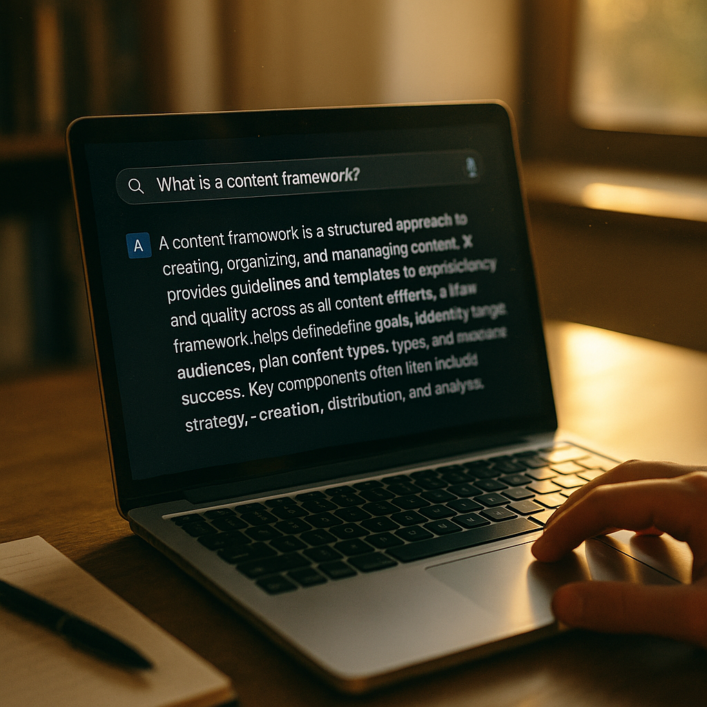 Winning AI Answer Engines: A Content Framework That Works