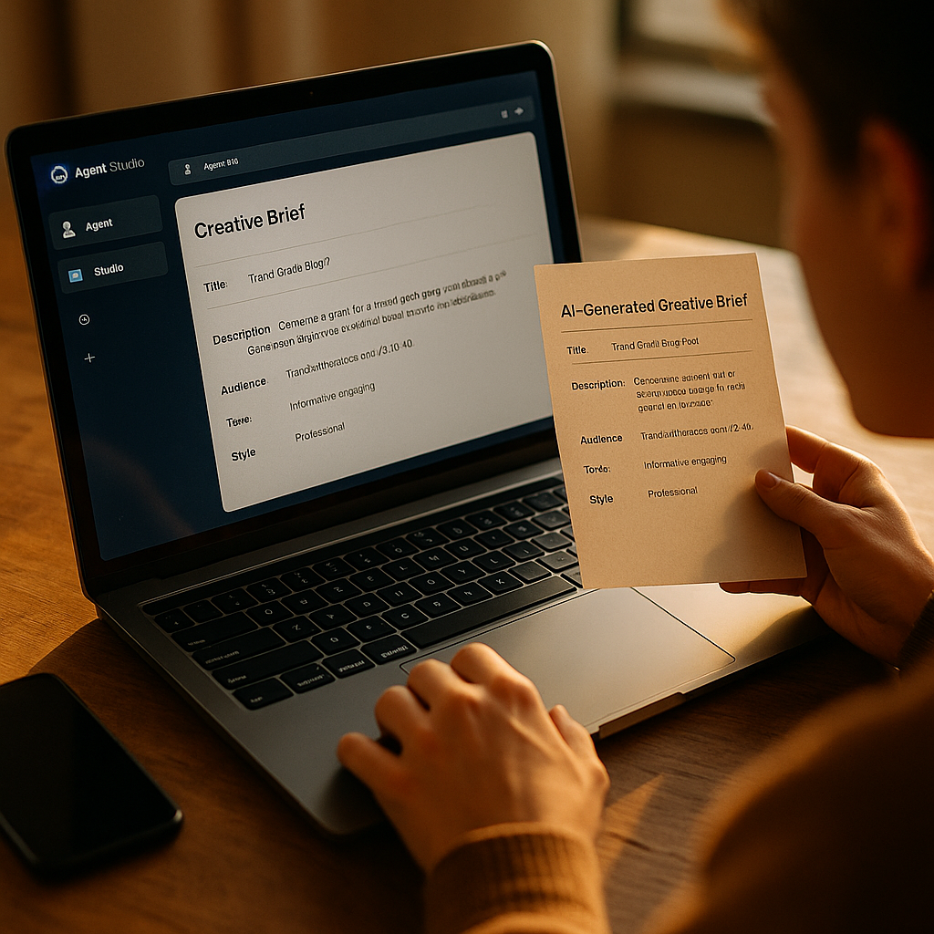 Auxia Agent Studio Tested: AI Creative Briefs, Reviewed
