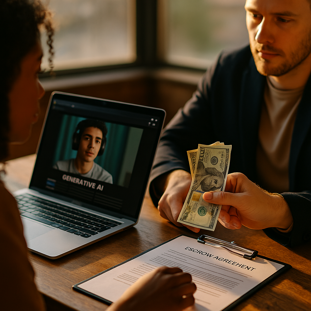 Escrow-Backed Payments Fix Trust Gap in AI Creator Matching