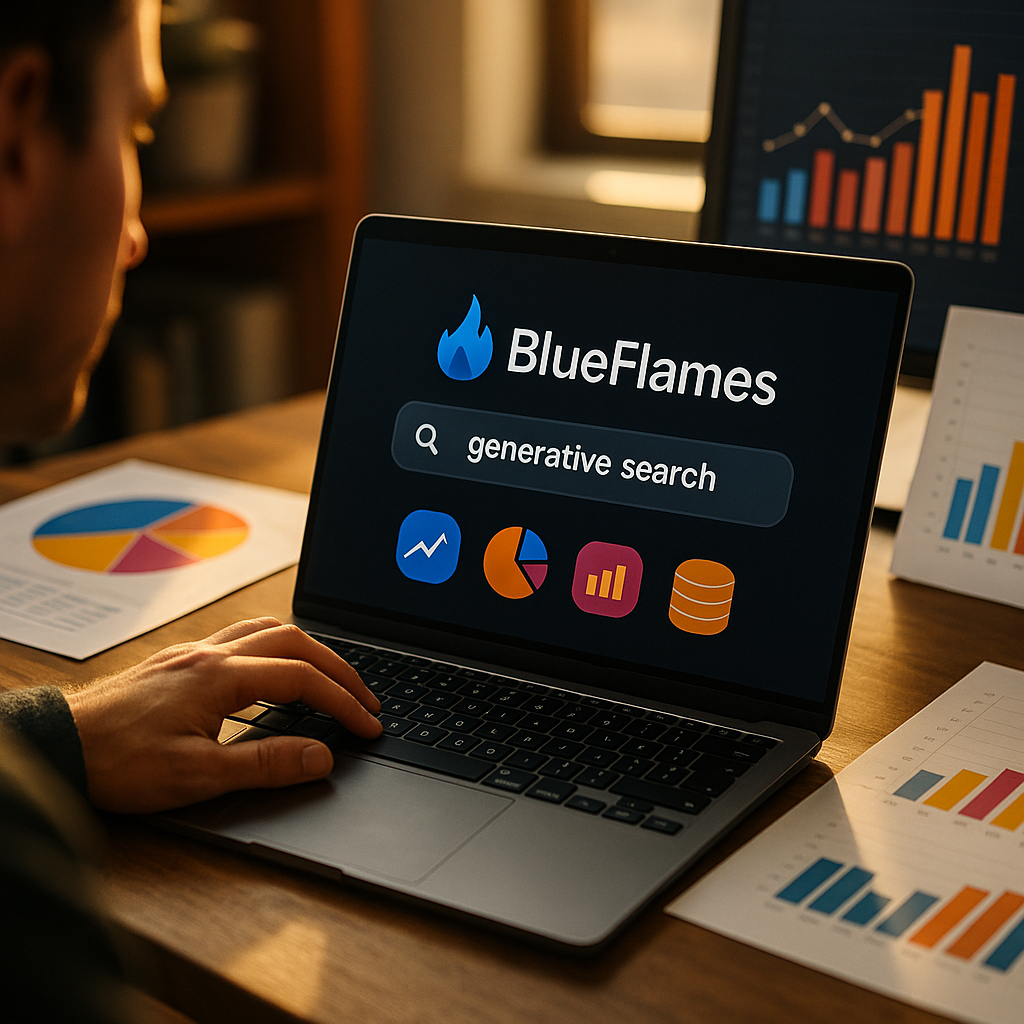 BlueFlames Generative Search Ends Marketing Data Silos