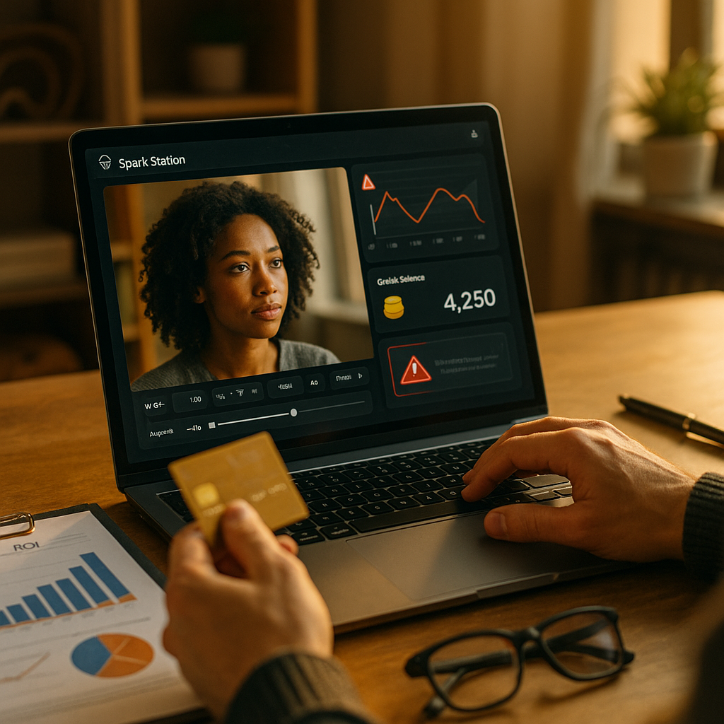 SparkStation Credits-Based AI Production: ROI and Risk Guide