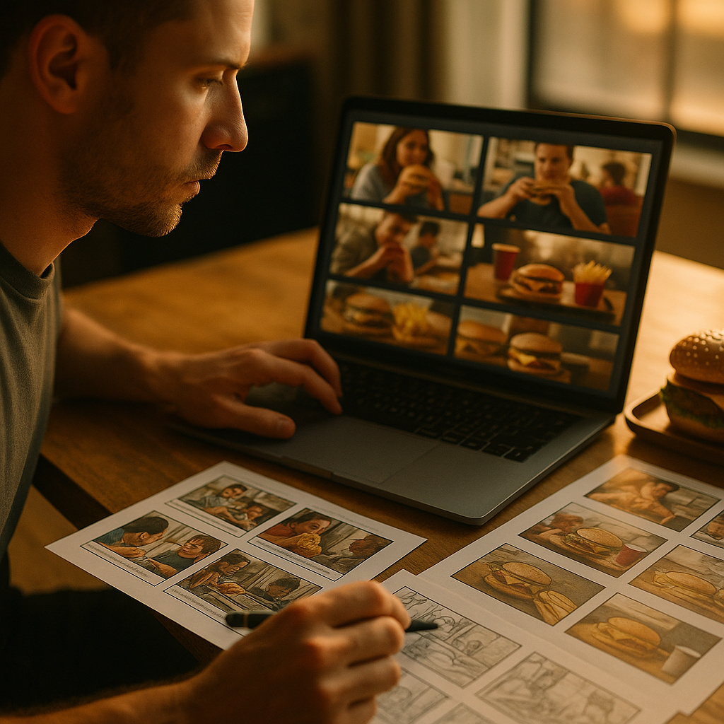 How AI-Generated Storyboards Cut QSR Turnaround to 48 Hours
