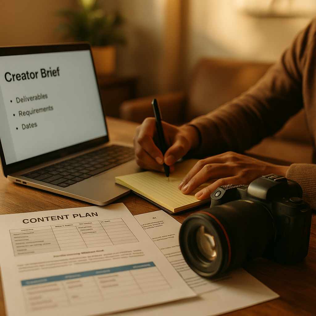 How to Write Creator Briefs for 10-Hour-a-Week Creators