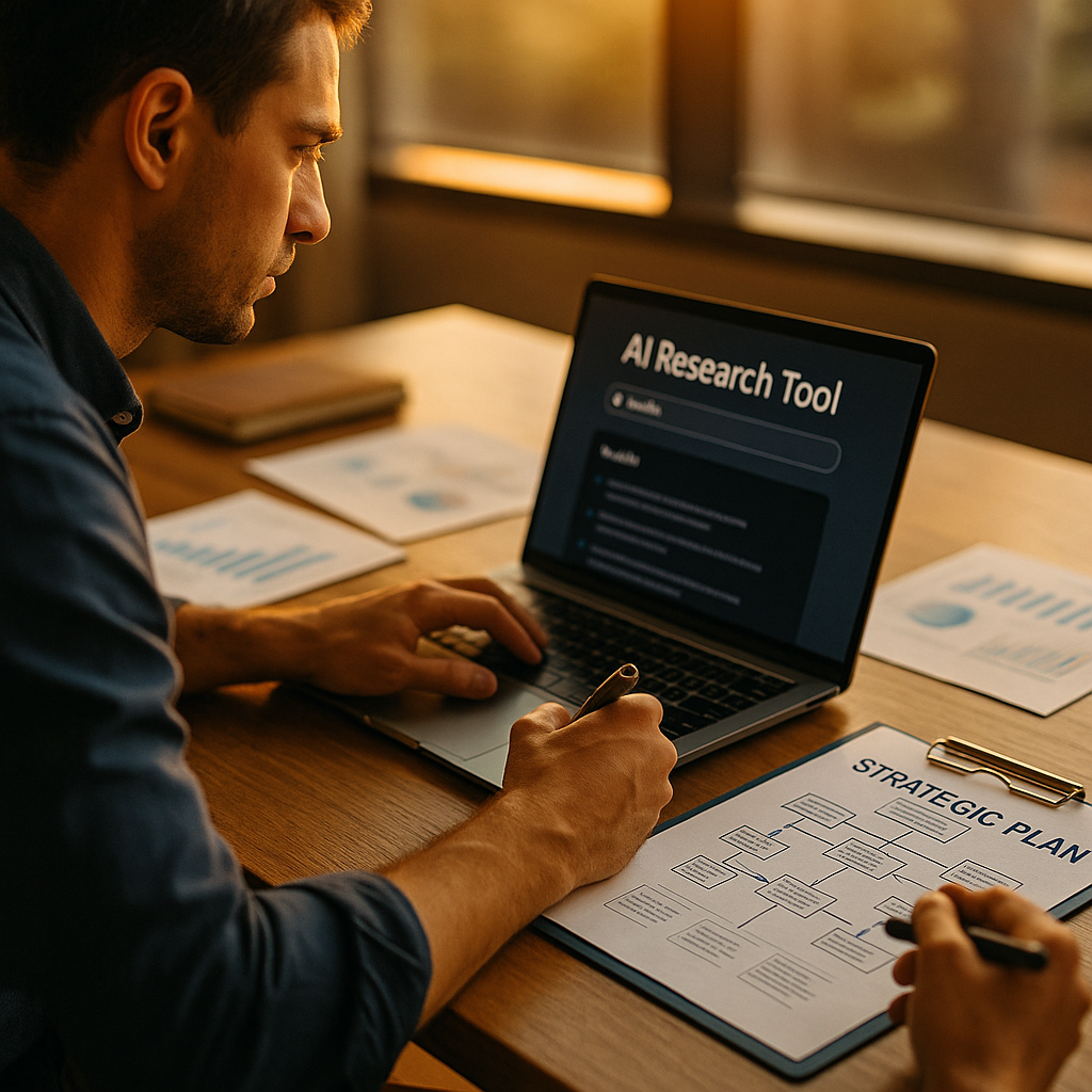 AI Research Tools Cut Strategic Planning From Weeks to Days