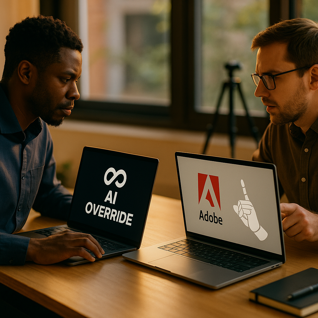 Agentforce vs Adobe Coworker, Who Controls AI Override