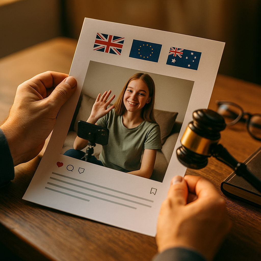 UK, EU, and Australia Youth Safety Rules for Creator Campaigns