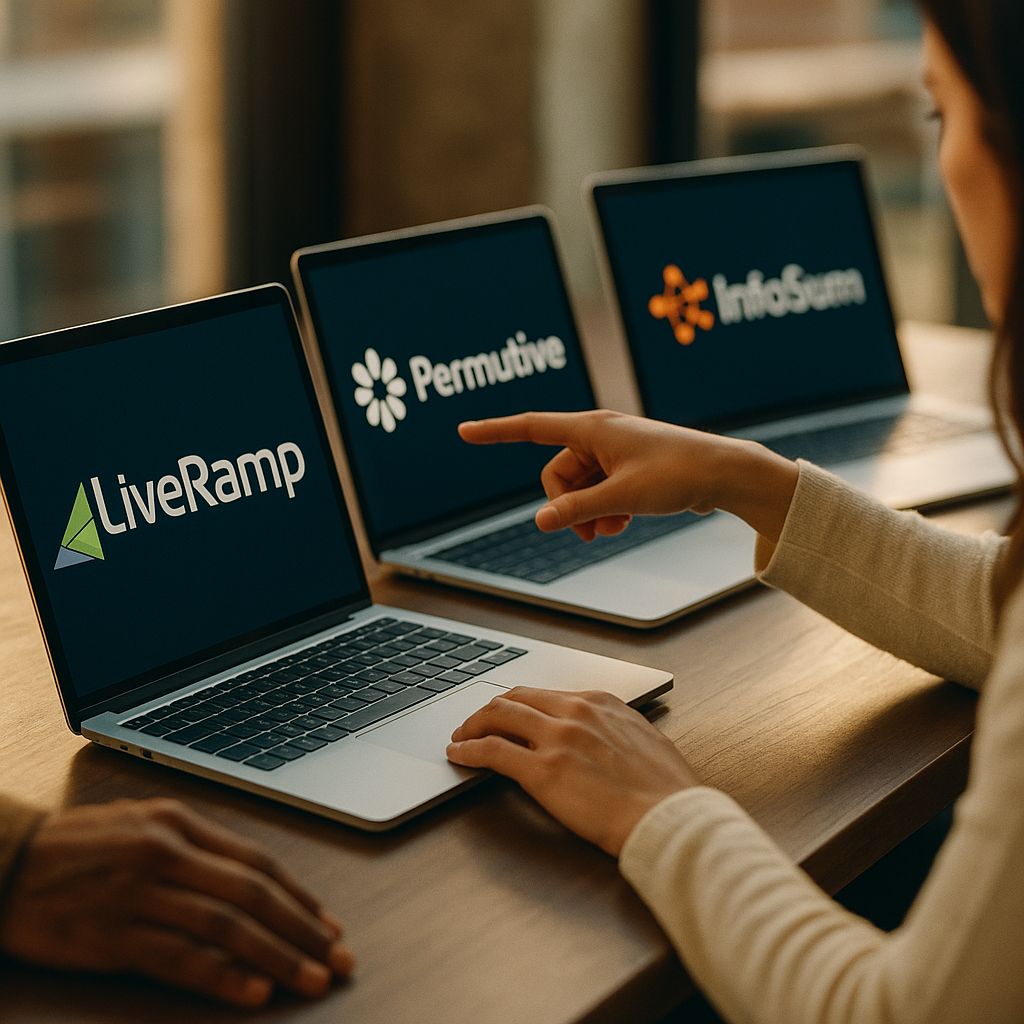 LiveRamp vs Permutive vs InfoSum, Clean Room Comparison