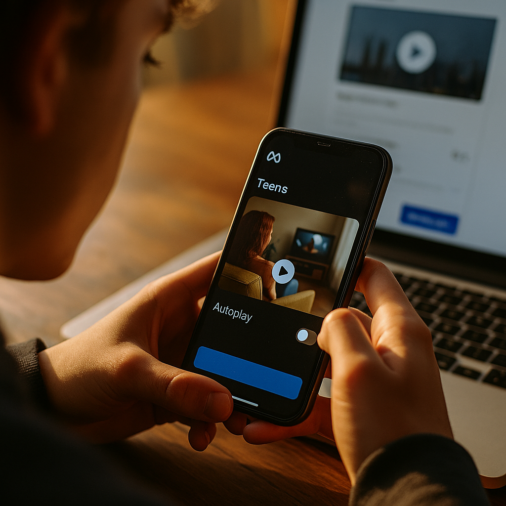 Metas Teen Cap Ends Autoplay: Brands Must Rebuild CPV Now