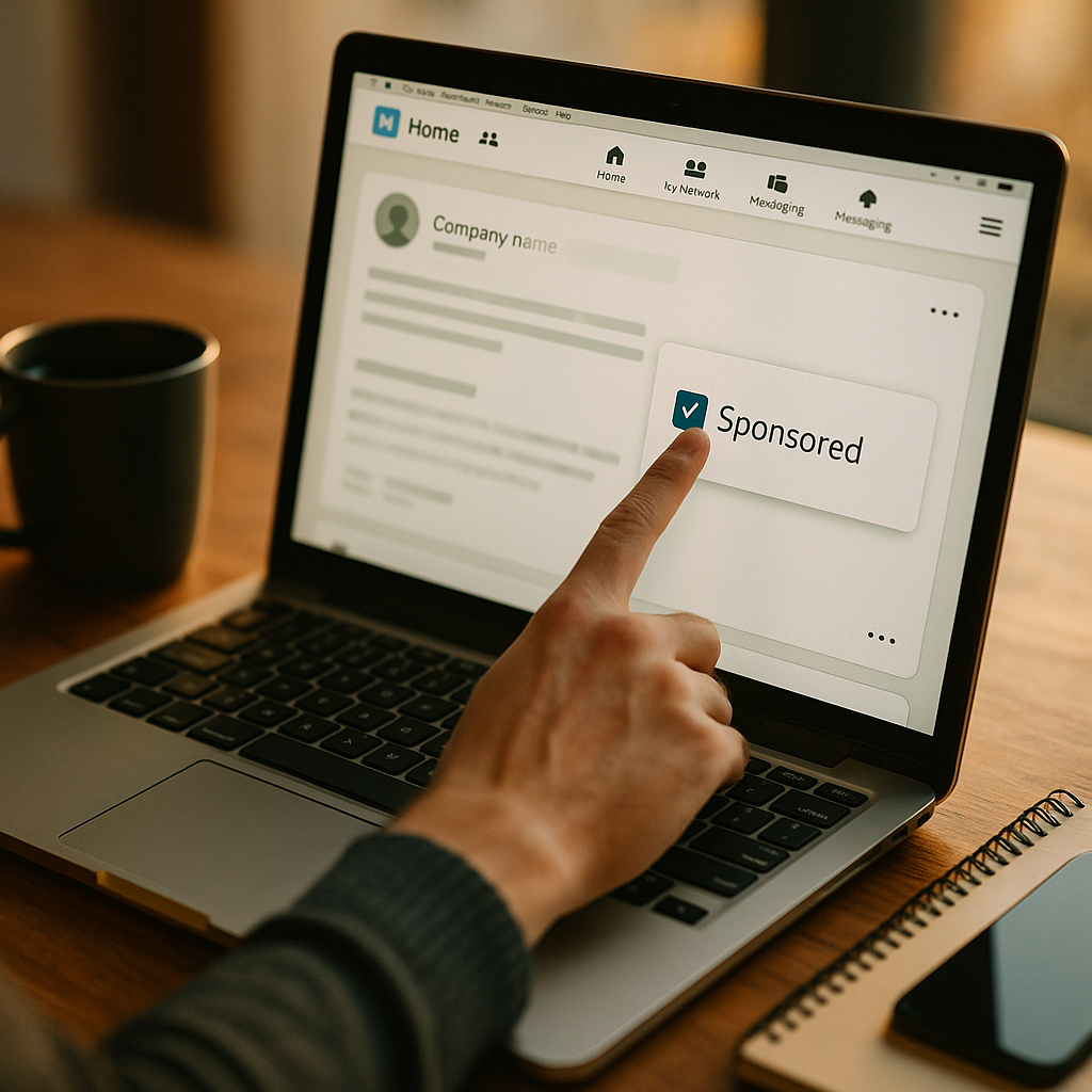 LinkedIn B2B Sponsorship Disclosure Playbook for the Algorithm Refresh