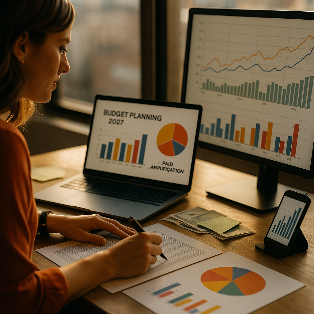 2027 Budget Planning, A CMO Framework for Paid Amplification