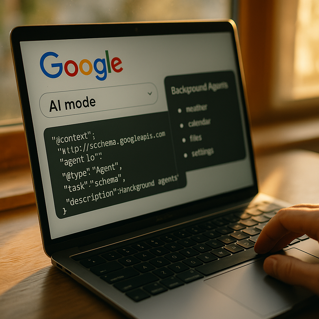 Google AI Mode Background Agents: The Structured Data Spec to Win