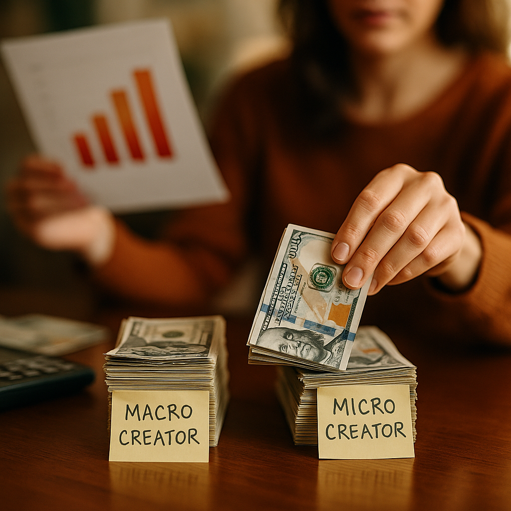 Micro-Creators Outearn Macro Influencers, Forcing Budget Resequencing