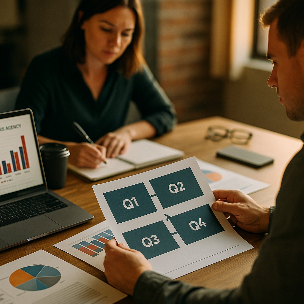 Agency of Record to Hybrid In House, a Four Quarter Plan