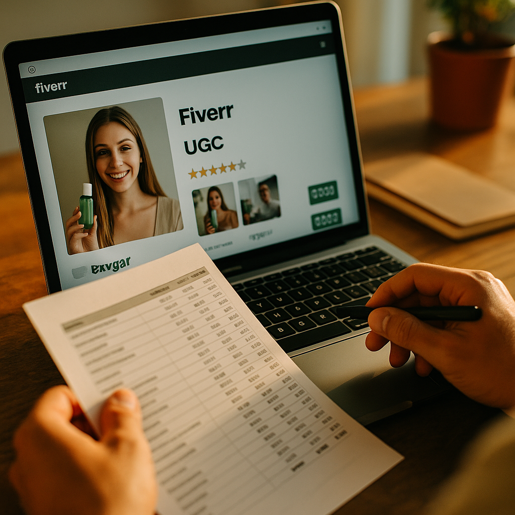 Fiverr UGC Sellers Are Now Core Brand Budget Line Items