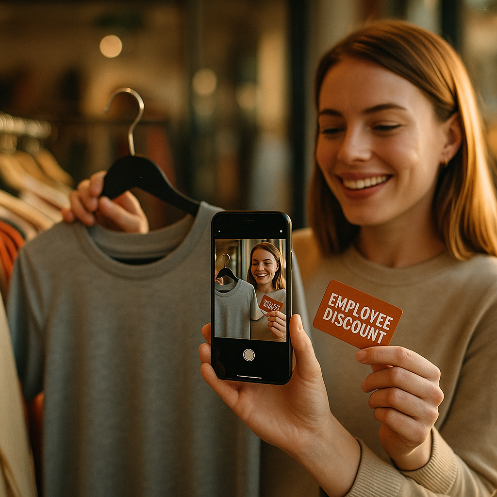 Employee Discount Reveal, the UGC Format Beating Influencer Trust