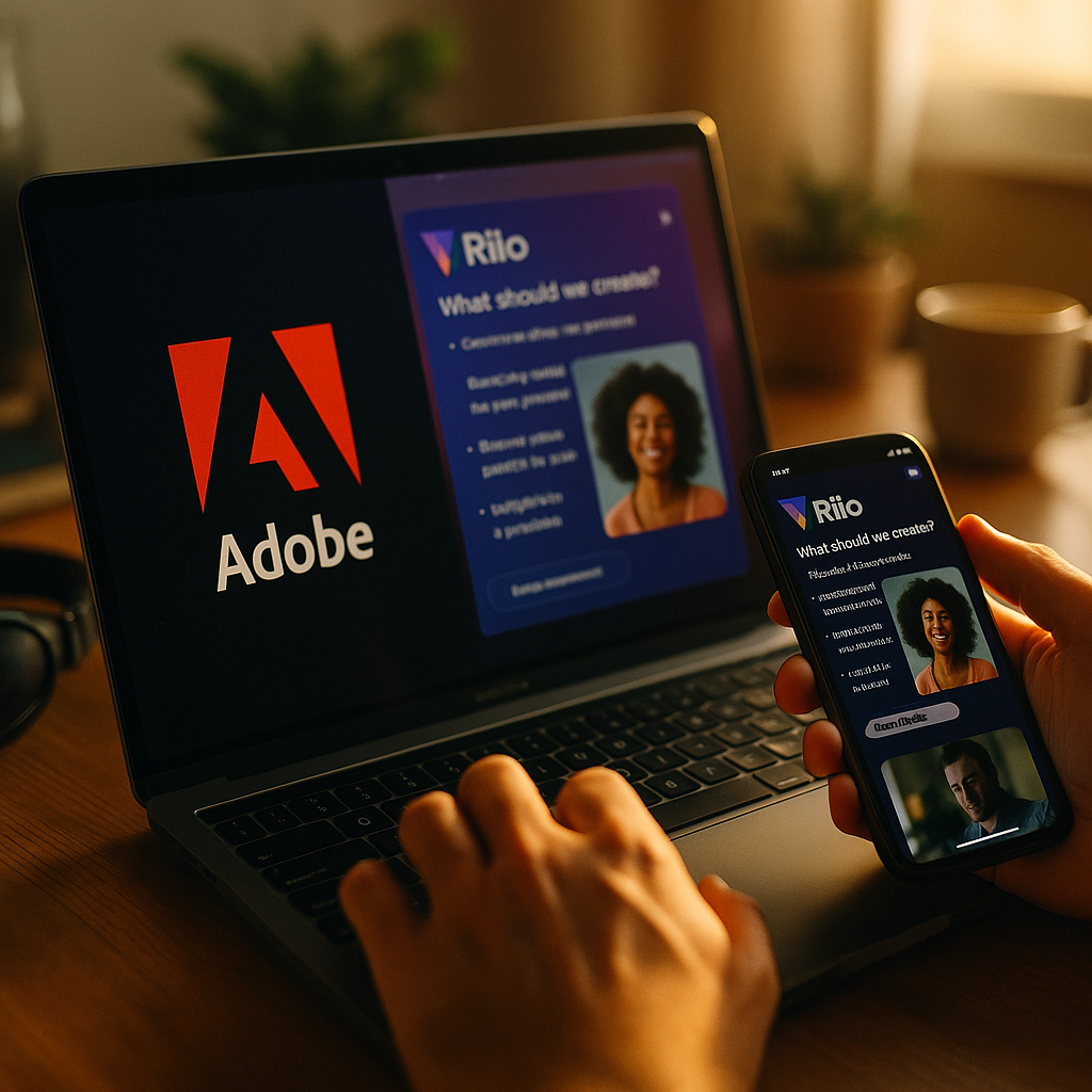 Adobe Buys Rilo, Agentic AI Creator Briefing Goes Mainstream