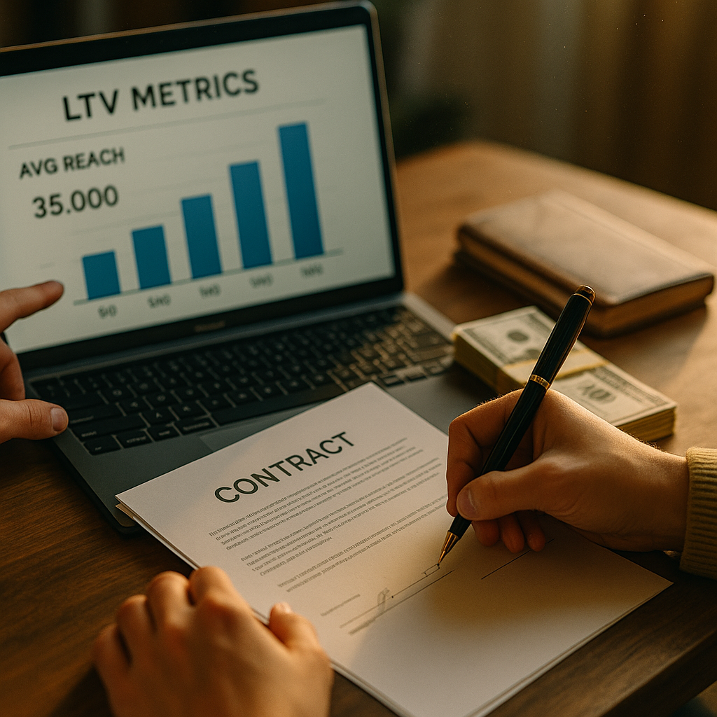 LTV Metrics Replace Reach in Influencer Pay Contracts