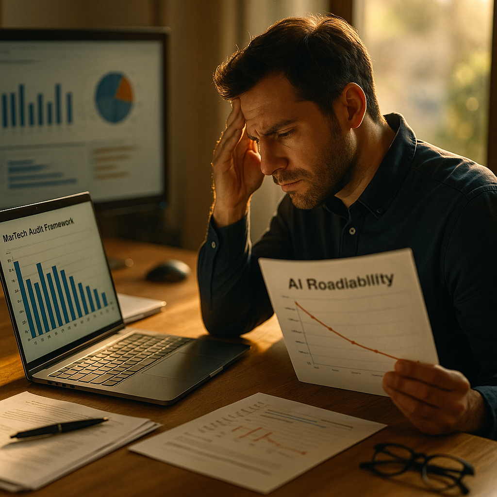 MarTech Audit Framework, Fix AI Readability Gaps Costing 16.6 Hours