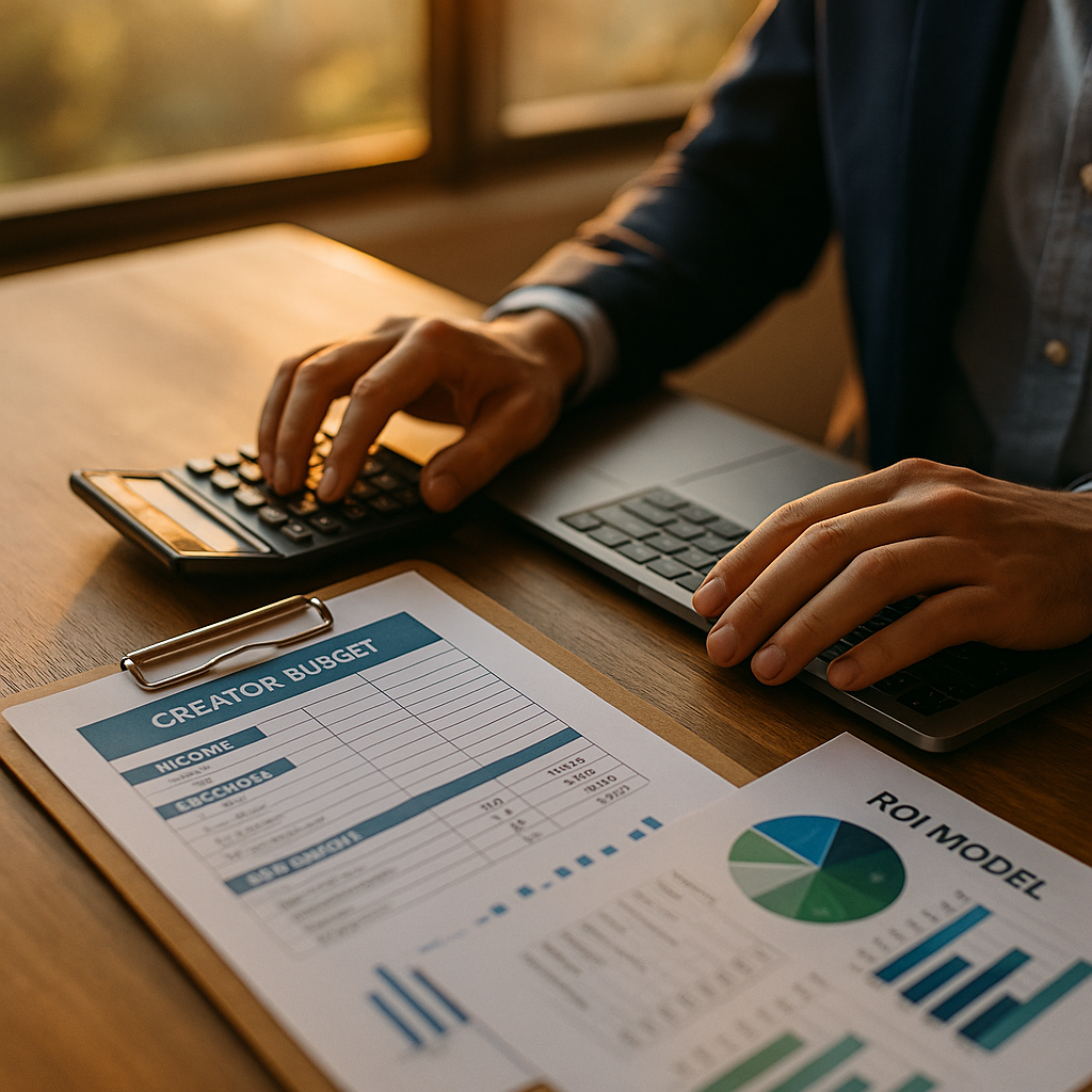 Creator Budget Template for a CFO-Approved ROI Model