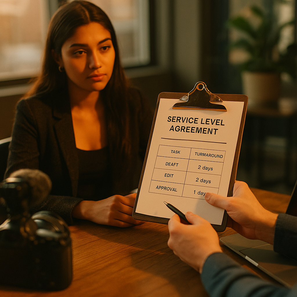 Creator Agency SLAs: How to Set Turnaround Times That Stick
