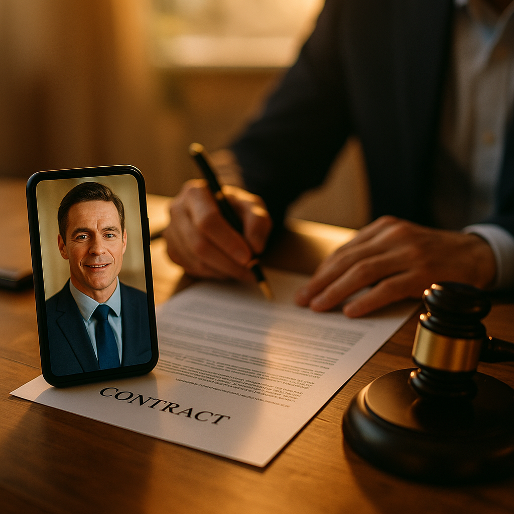 Deepfake Endorsement Risk, Five Contract Clauses to Close the Gap