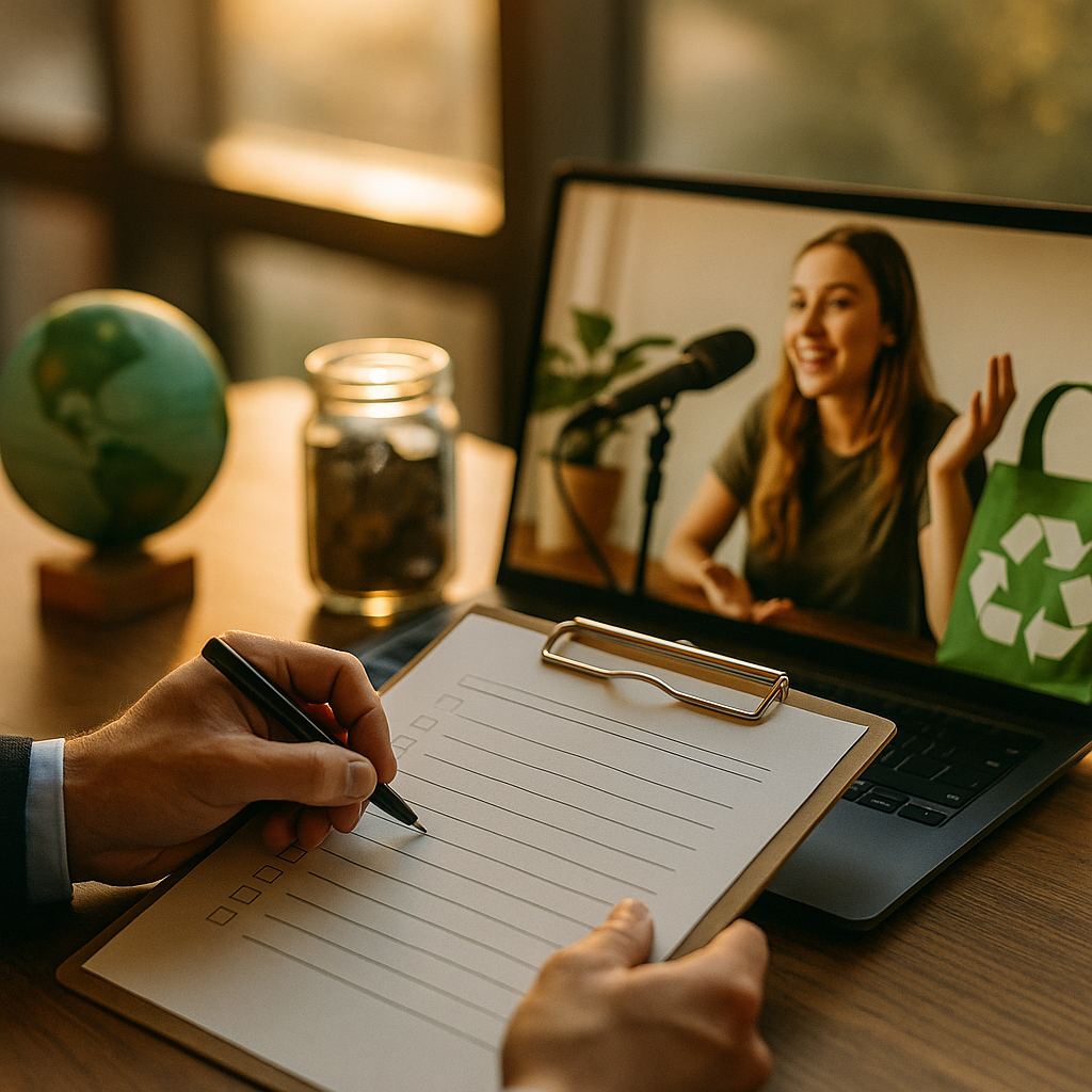 Auditing Creator Sustainability Claims to Cut Greenwashing Risk