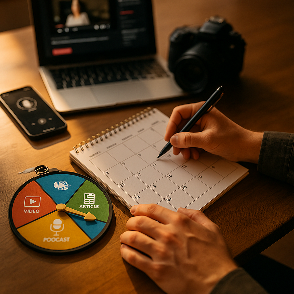 Content Format Rotation Calendar: Fix Creator Fatigue Fast