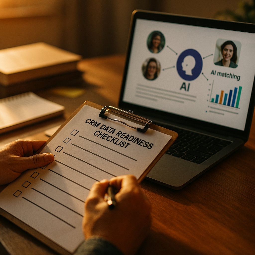 CRM Data Readiness Checklist Before AI Creator Matching Fails